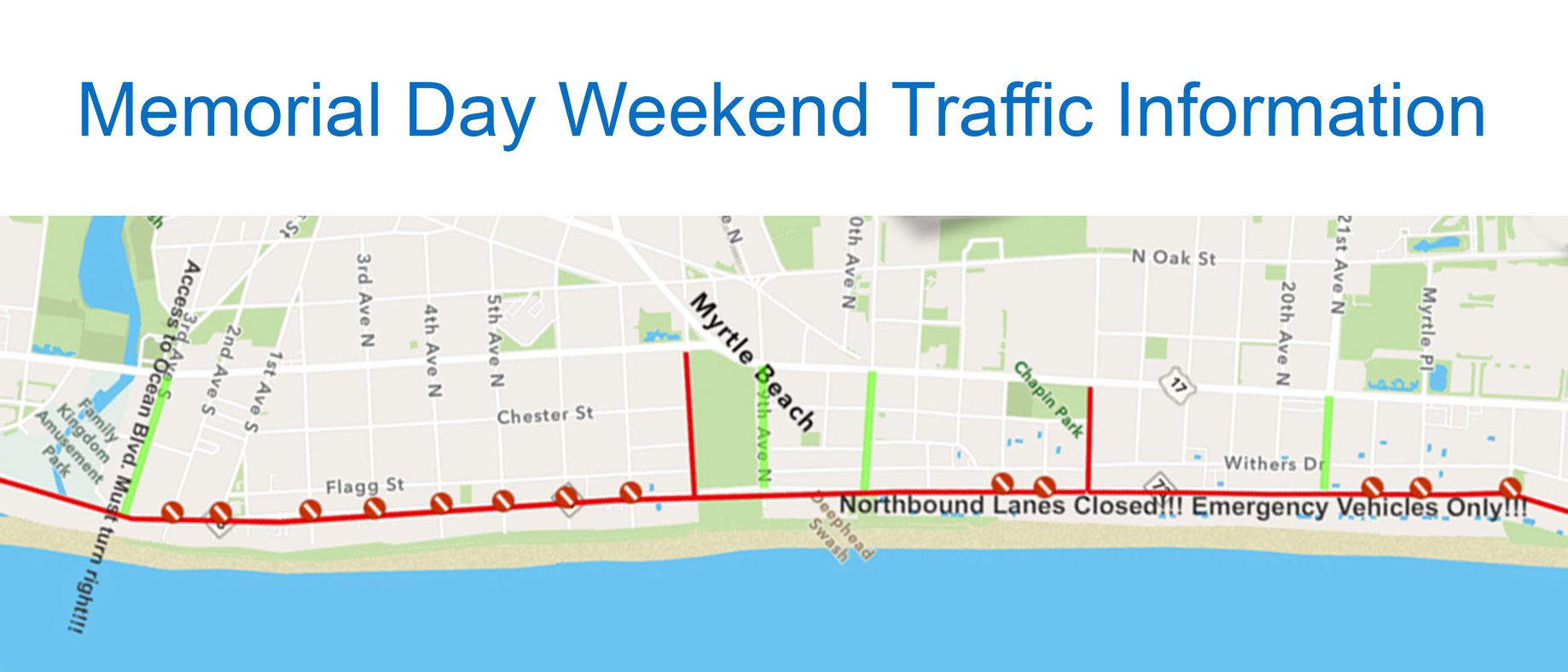 Memorial Day Weekend Traffic plan 2021